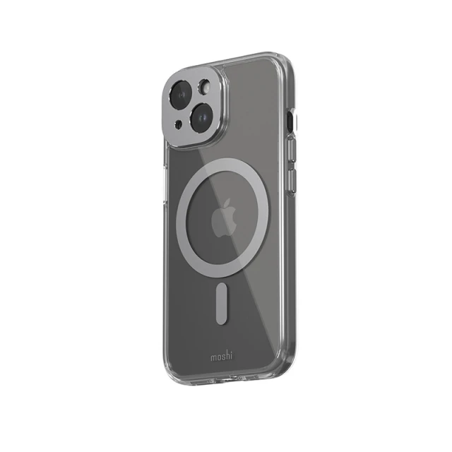 Чохол Moshi iGlaze для iPhone 15 Meteorite Gray with MagSafe (99MO231005)