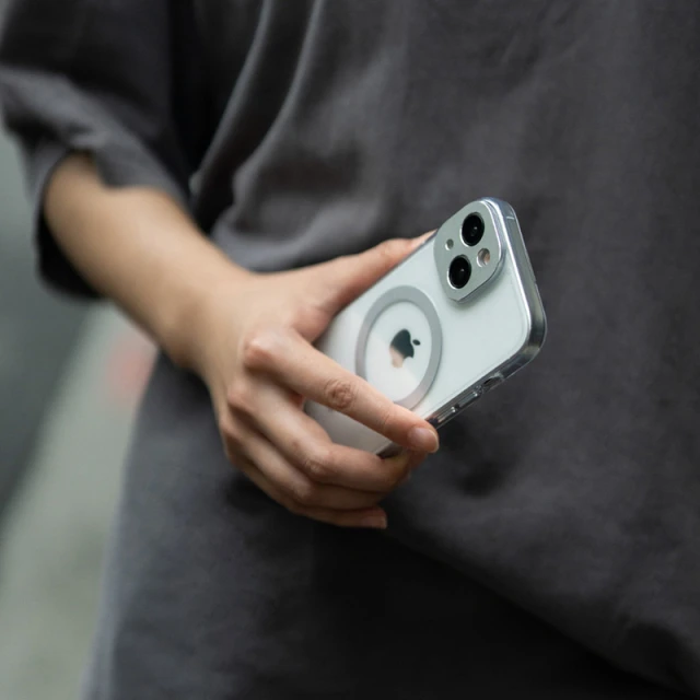 Чохол Moshi iGlaze для iPhone 15 Meteorite Gray with MagSafe (99MO231005)