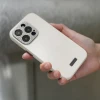 Чохол Moshi Napa для iPhone 15 Pro Eggnog White with MagSafe (99MO231111)
