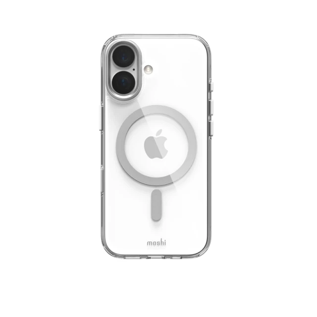 Чохол Moshi iGlaze MagSafe для iPhone 17 Luna Silver with MagSafe (99M2251021)