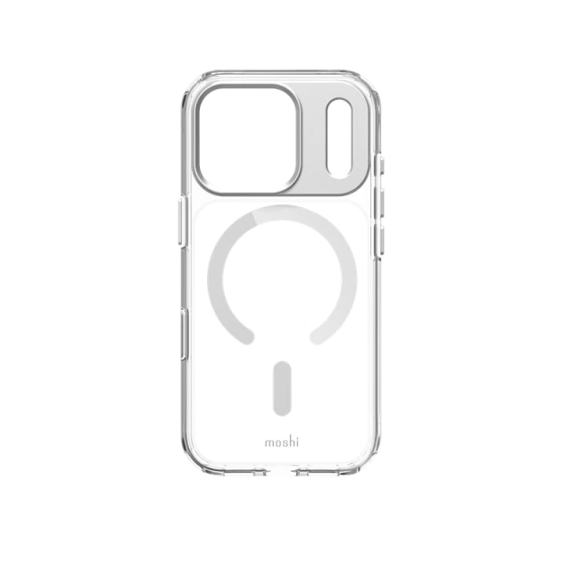 Чохол Moshi iGlaze для iPhone 17 Pro Luna Silver with MagSafe (99M2251023)