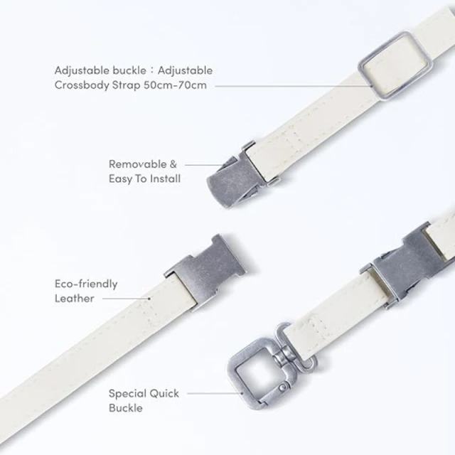 Ремінець Moshi 2-in-1 Wrist & Body Strap з адаптером для телефону Milktea Brown (99M2252612)