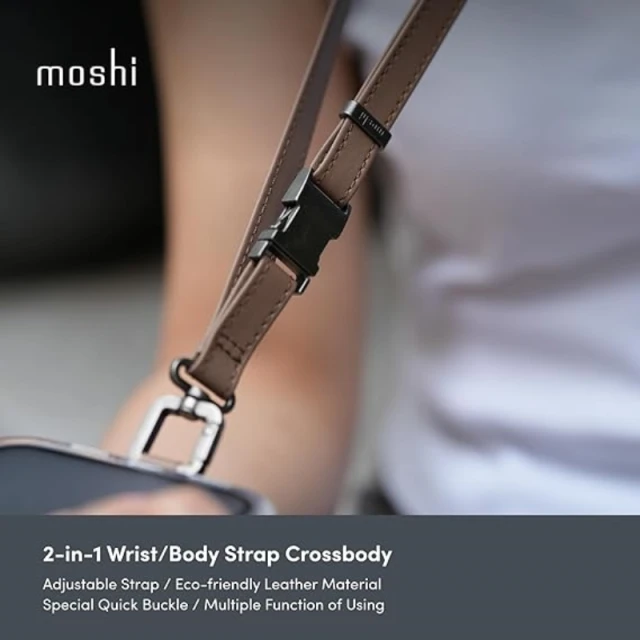 Ремінець Moshi 2-in-1 Wrist & Body Strap with Adapter Moss Green (99M2252615)