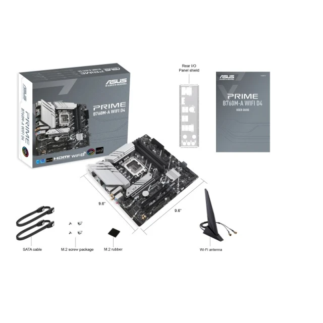Материнская плата Asus PRIME B760M-A WIFI D4 (4711081982661)