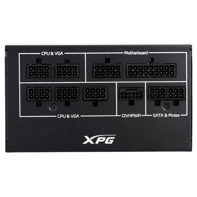 Блок живлення XPG COREREACTOR II 850W 80+ Gold Black (4711085942388)