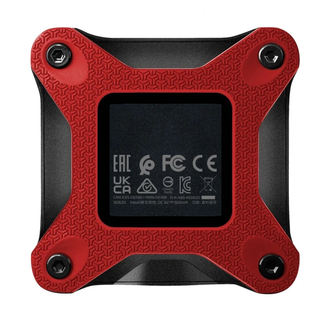 Внешний Adata SSD SD620 512 ГБ Red (4711085945402)