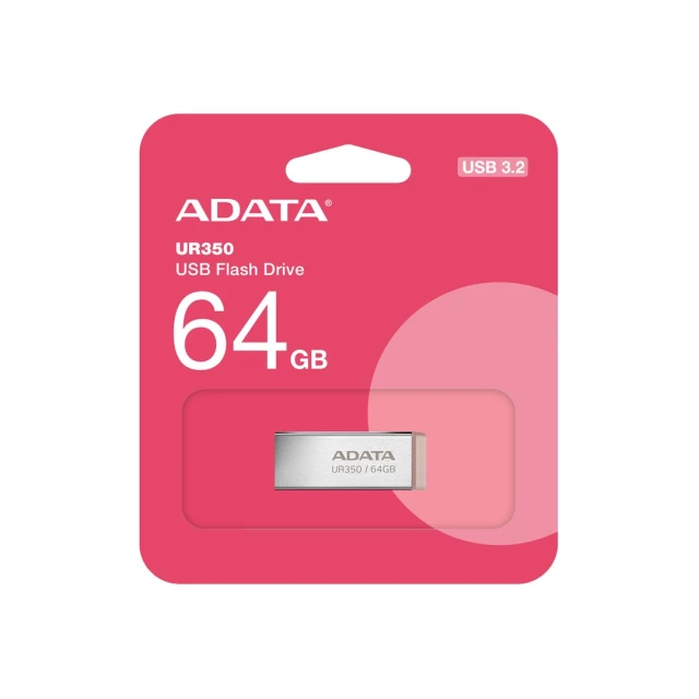 USB-флешка Adata UR350 64 ГБ USB 3.2 Gen1 Brown (4711085945495)