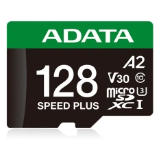 Карта пам'яті Adata Speed Plus MicroSDXC 128 GB Class 3 UHS-I/U3 A2 V30 (4711085949202)