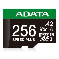 Карта пам'яті Adata Speed Plus MicroSDXC 256 GB Class 3 UHS-I/U3 A2 V30 (4711085949219)