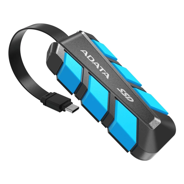 Внешний Adata SSD SC740 500 ГБ USB 3.2 Gen2 Type-C 1050/1000 МБ/с (4711085949851)