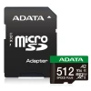 Карта памяти Adata Speed Plus MicroSDXC 512 GB Class 3 UHS-I/U3 A2 V30 (4711085949967)