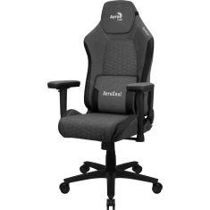 Геймерське крісло Aerocool Crown AeroWeave Ash Black (4711099471256)