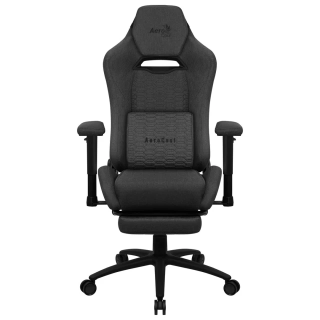 Крісло геймерське Aerocool Royal AeroWeave Ash Black (4711099472765)