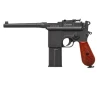 Пневматичний пістолет RANGER M712 Broomhandle Full Auto Blowback 4.5 мм BBs 19 пострілів KWC (4711113218485)