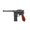 Пневматичний пістолет RANGER M712 Broomhandle Full Auto Blowback 4.5 мм BBs 19 пострілів KWC (4711113218485)
