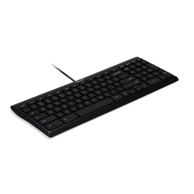 Клавиатура Acer AKW900 проводная USB US раскладка Black (4711121451966)