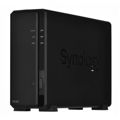 Мережеве сховище Synology DS124 Tower NAS Realtek RTD1619B 1,7 GHz 1 GB DDR4 до 1 диска (4711174725014)