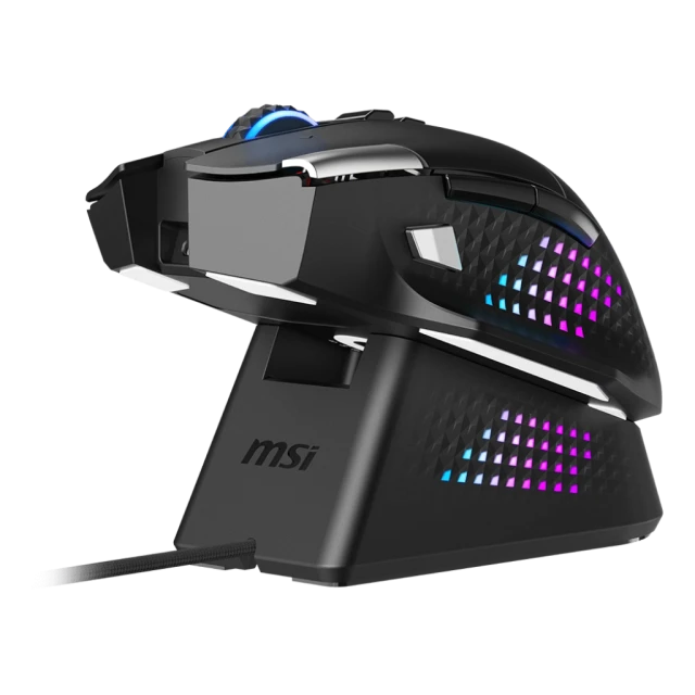 Миша MSI Versa Pro бездротова 2.4 GHz Bluetooth USB 2.0 + Mouse Dock Pro (4711377269773)