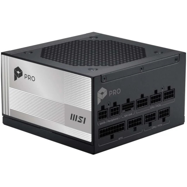 Блок питания MSI PRO A850PL 850W PCIe 5.0 80+ Platinum (4711377383639)