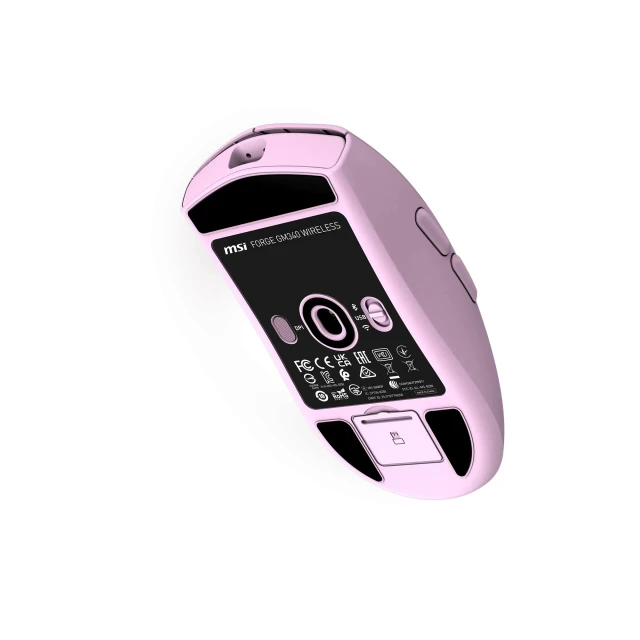 Мышь MSI FORGE GM340 Wireless беспроводная игровая Violet (4711377425445)