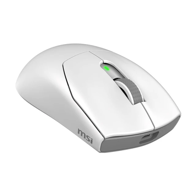 Миша MSI FORGE GM340 WIRELESS бездротова ігрова 2.4 GHz Bluetooth White (4711377425483)