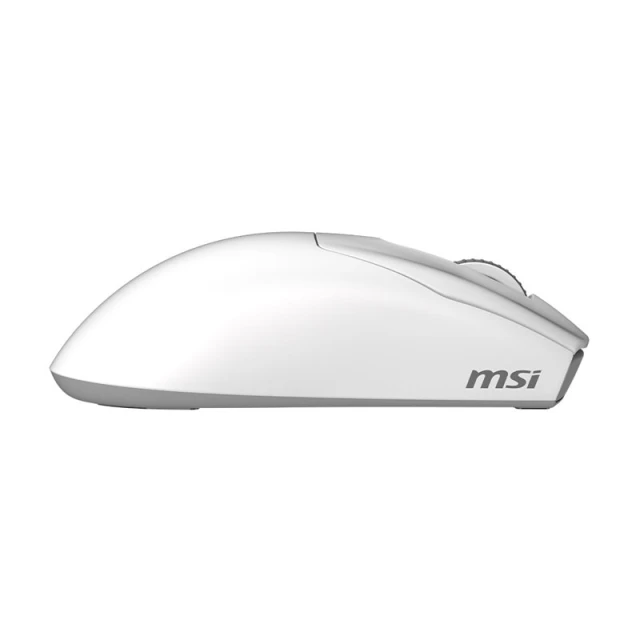 Миша MSI FORGE GM340 WIRELESS бездротова ігрова 2.4 GHz Bluetooth White (4711377425483)