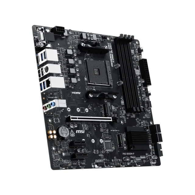 Материнська плата MSI PRO B550M-P WIFI6E (4711377453530)