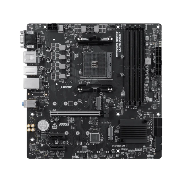 Материнська плата MSI PRO B550M-P (4711377453547)