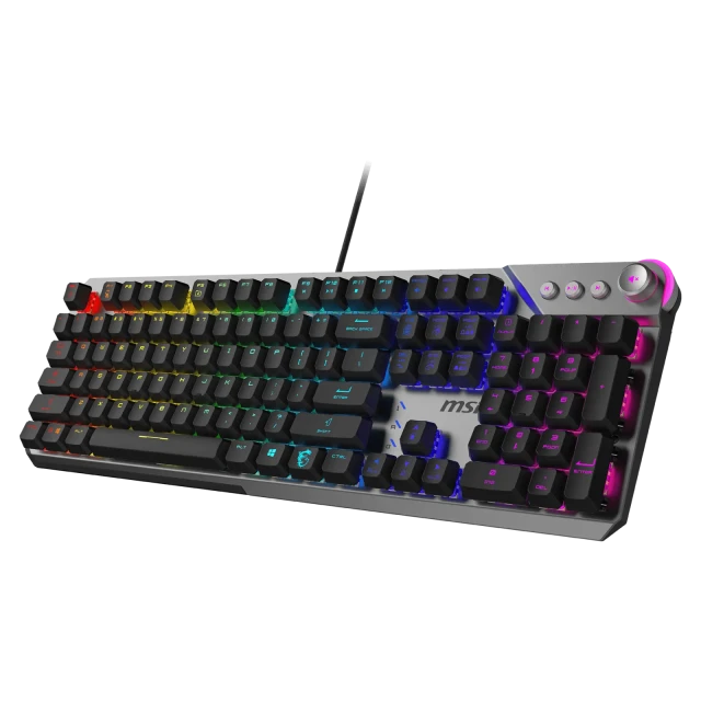 Клавіатура MSI STRIKE 600 V2 SILENT ігрова US розкладка (4711377455527)