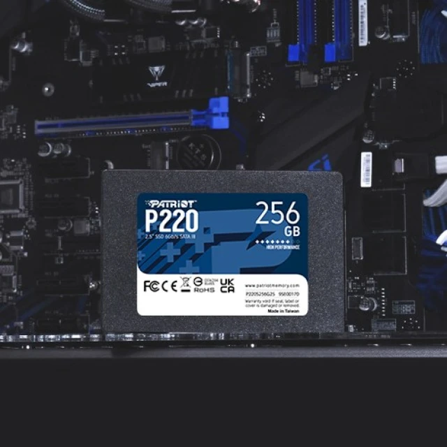 SSD Patriot P220 256 ГБ SATA3 2.5