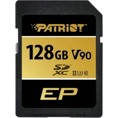 Карта пам'яті Patriot Memory EP SDXC 128 ГБ UHS-II V90 U3 (4711378424829)