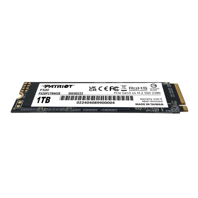 SSD Patriot Memory Viper P320 M.2 NVMe 1 ТБ 3 ГБ/с (4711378427622)