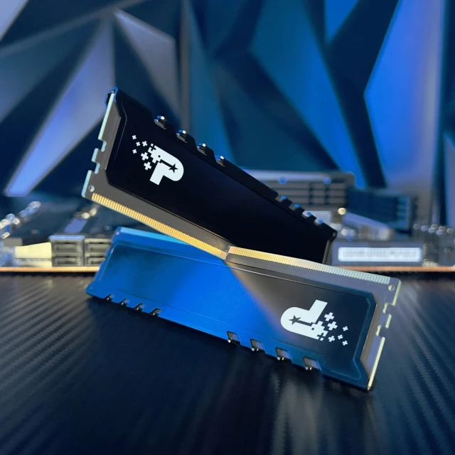 Оперативна пам'ять Patriot Memory Premium Black DDR5 16 ГБ 5600 МГц з радіатором (4711378428247)
