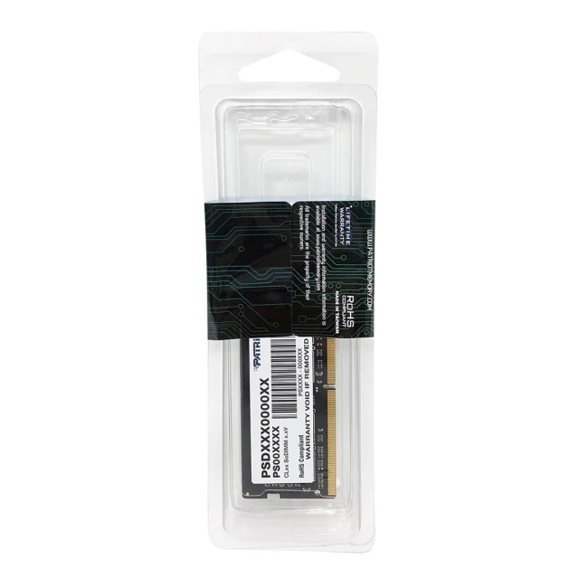 Оперативна пам'ять Patriot Memory SO-DIMM DDR4 8GB 3200MHz (4711378428346)