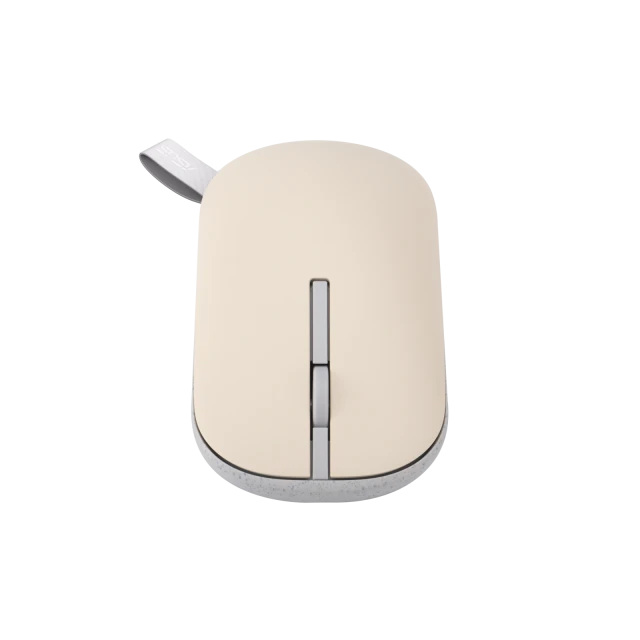 Миша Asus Marshmallow MD100 бездротова 2.4 GHz Bluetooth Beige (4711387014646)