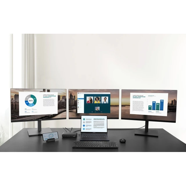 Док-станція Asus DC300 Triple Display USB-C 1x DisplayPort 1x HDMI Ethernet (4711387113332)