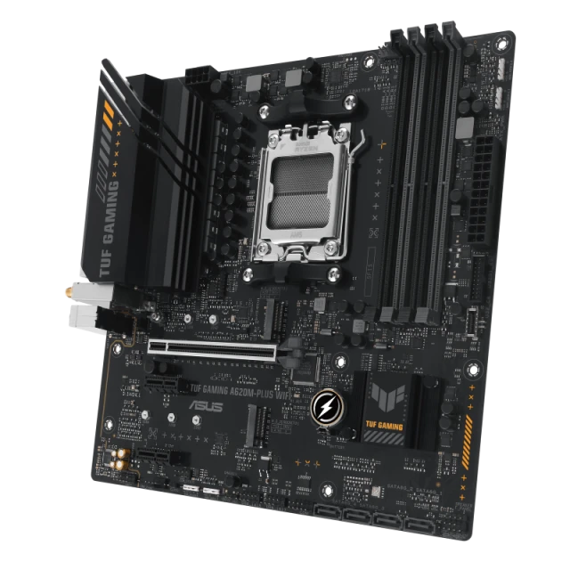 Материнська плата Asus TUF GAMING A620M-PLUS WIFI AM5 DDR5 Micro-ATX (4711387164266)