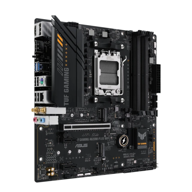 Материнська плата Asus TUF GAMING A620M-PLUS WIFI AM5 DDR5 Micro-ATX (4711387164266)