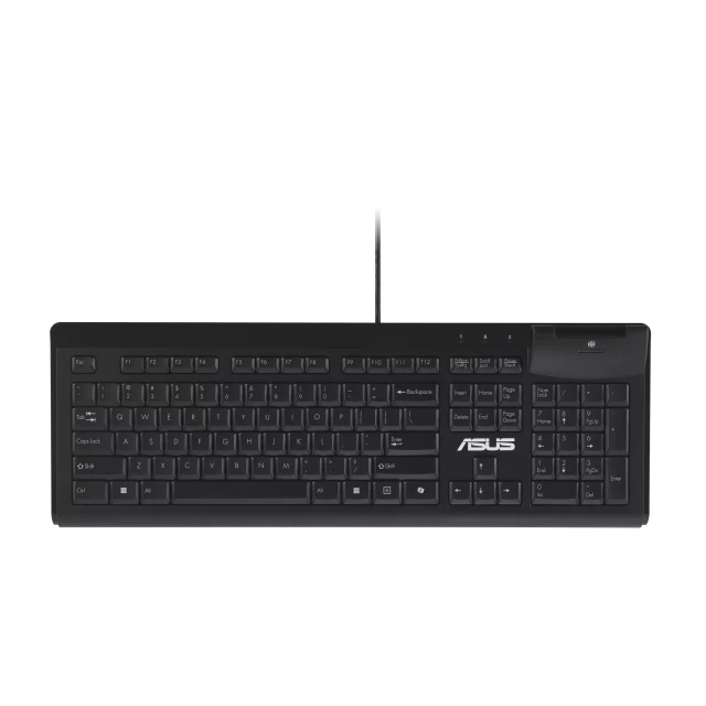 Клавіатура Asus KU100 104 клавіші Black (4711387482230)