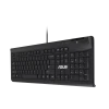 Клавіатура Asus KU100 104 клавіші Black (4711387482230)