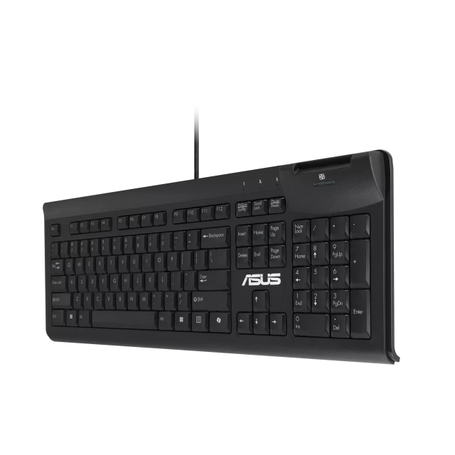 Клавіатура Asus KU100 104 клавіші Black (4711387482230)