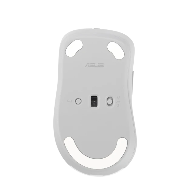 Миша Asus MD102 бездротова 2.4 GHz Bluetooth White (4711387537596)