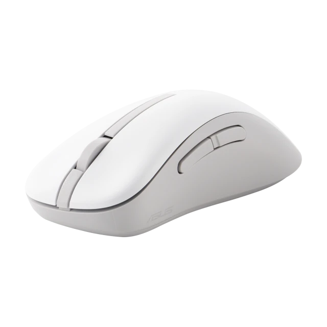 Миша Asus MD102 бездротова 2.4 GHz Bluetooth White (4711387537596)