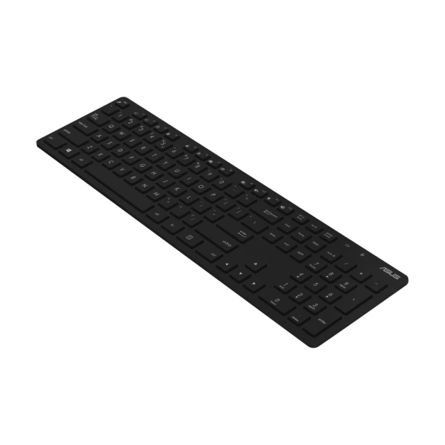 Комплект клавіатура + миша Asus W5000 бездротовий US розкладка Black (4711387538623)