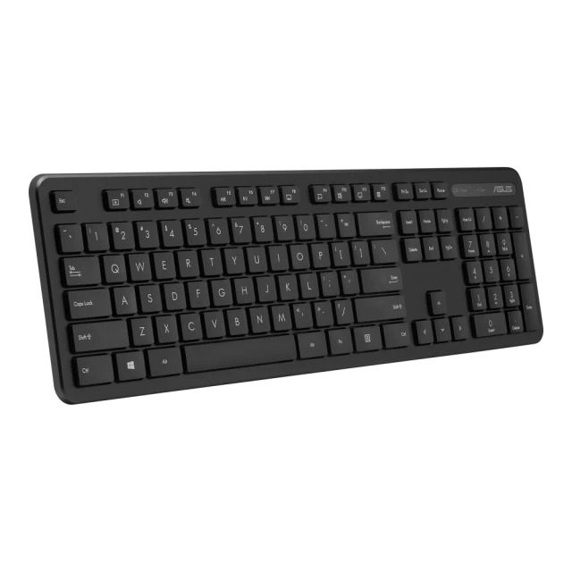 Комплект клавіатура + миша Asus CW100 бездротовий US розкладка Black (4711387539620)
