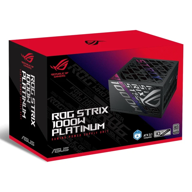 Блок питания Asus ROG Strix 1000W 80+ Platinum (4711387594384)