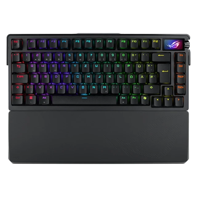 Клавіатура Asus ROG Azoth Extreme ігрова бездротова USB + Bluetooth німецька розкладка Black (4711387599747)