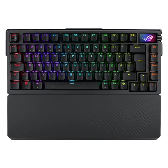 Клавіатура Asus ROG Azoth Extreme ігрова бездротова USB + Bluetooth німецька розкладка Black (4711387599747)