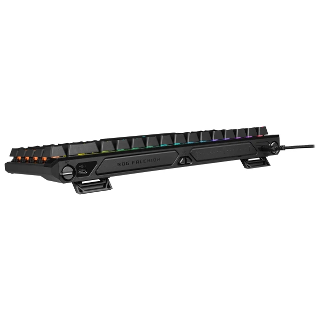 Клавіатура Asus ROG Falchion Ace HFX ігрова USB німецька розкладка Black (4711387651858)