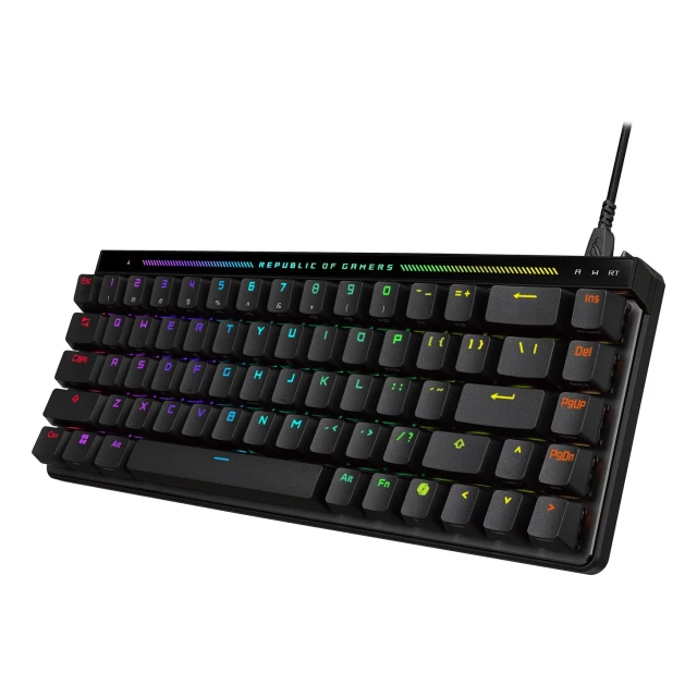 Клавіатура Asus ROG Falchion Ace HFX ігрова USB німецька розкладка Black (4711387651858)